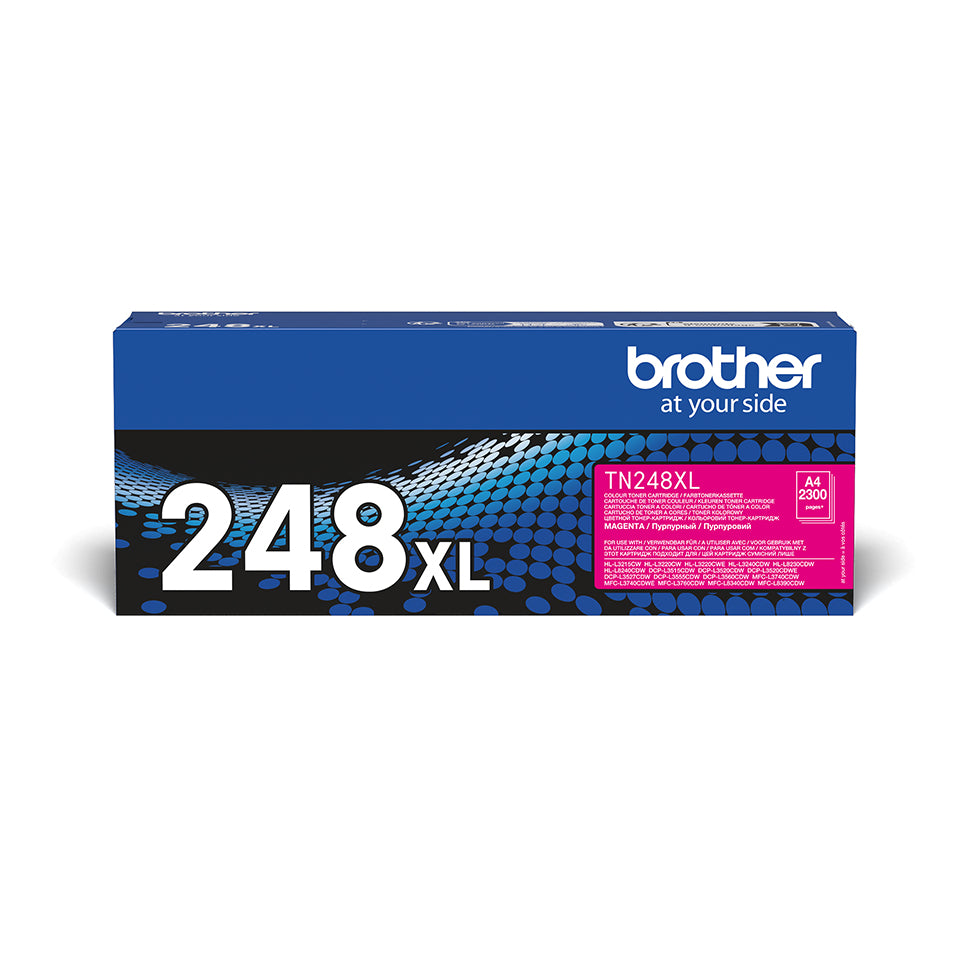 Brother TN248XLM Magenta 2300 sider Toner