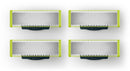 Philips OneBlade QP240 Barberhoved Sort Grøn Sølv