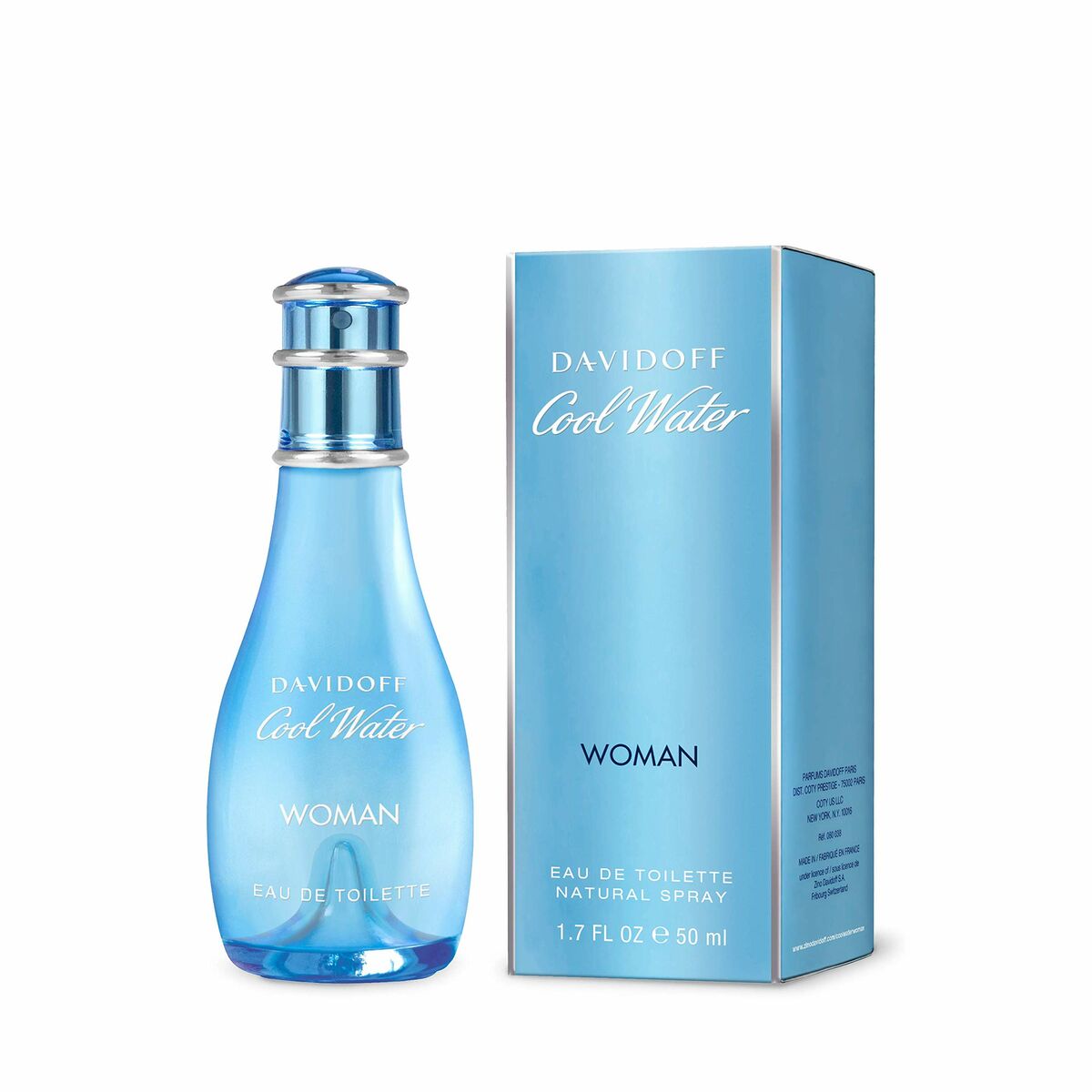 Dameparfume Davidoff Cool Water Woman EDT 50 ml (1 enheder)