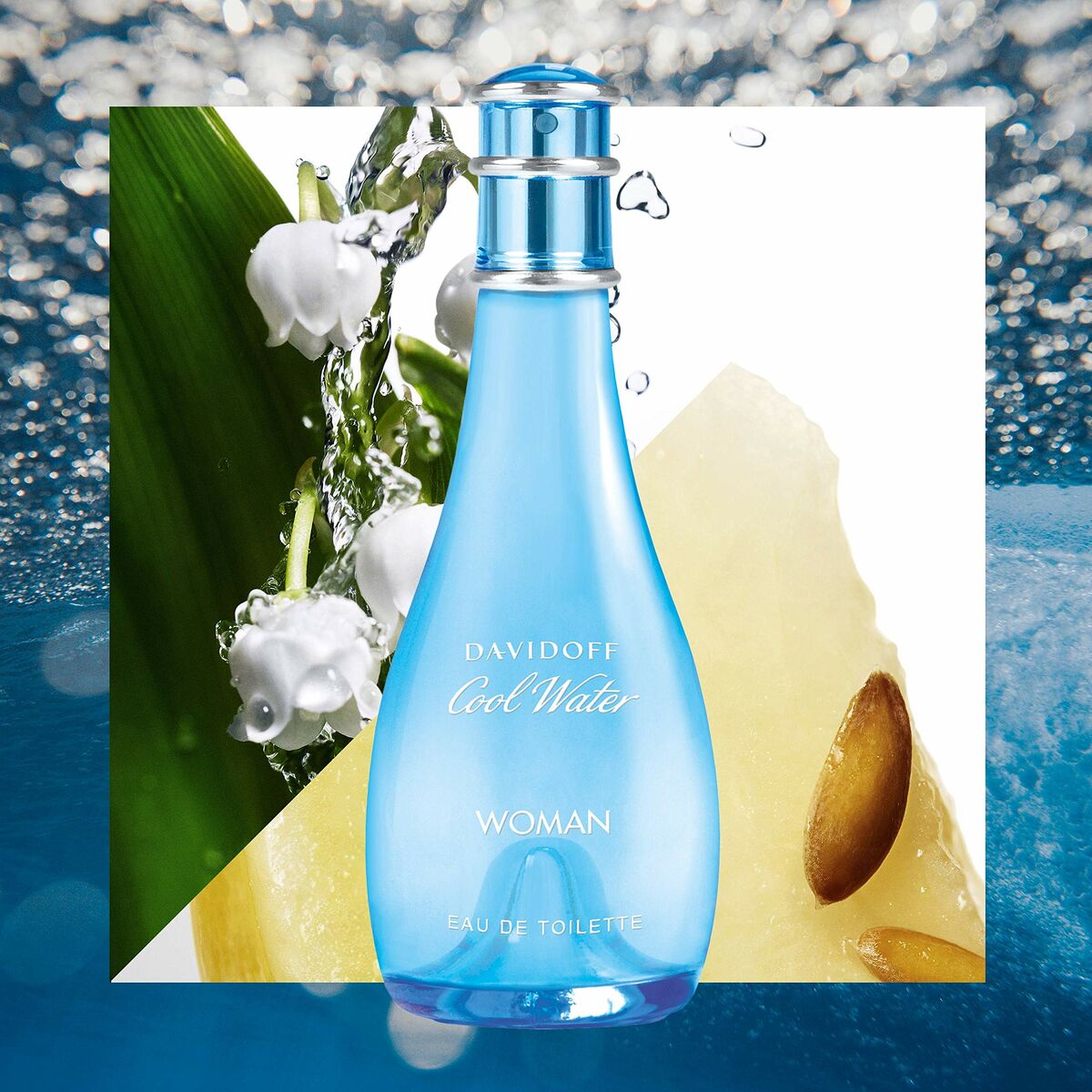 Dameparfume Davidoff Cool Water Woman EDT 50 ml (1 enheder)