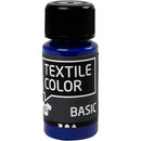Tekstilmaling, primær blå, 50 ml/ 1 fl.