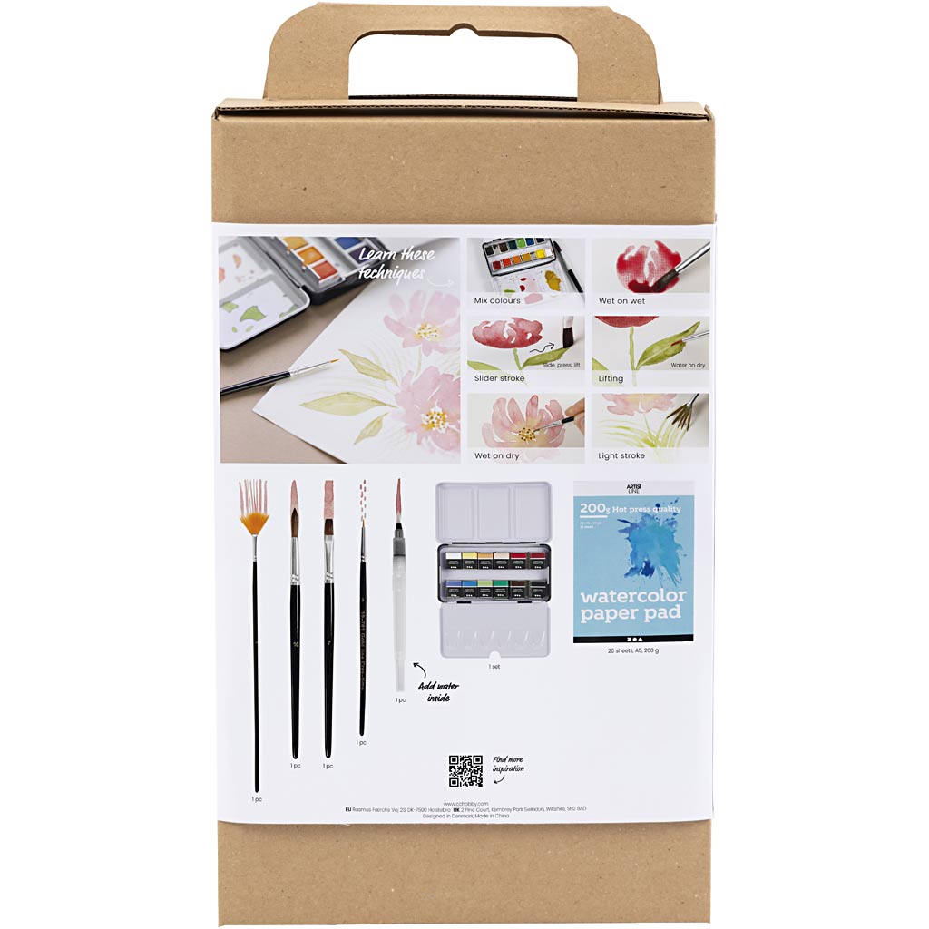 Start DIY Kit Akvarel, 1 pk.