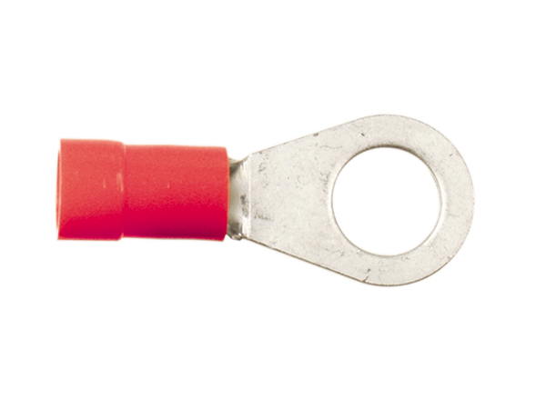 Ringsko rød 8,4mm / 100 stk