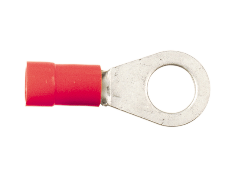 Ringsko rød 8,4mm / 100 stk