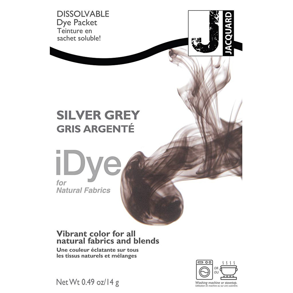 iDye Naturtekstiler, sølv, 14 g/ 1 pk.