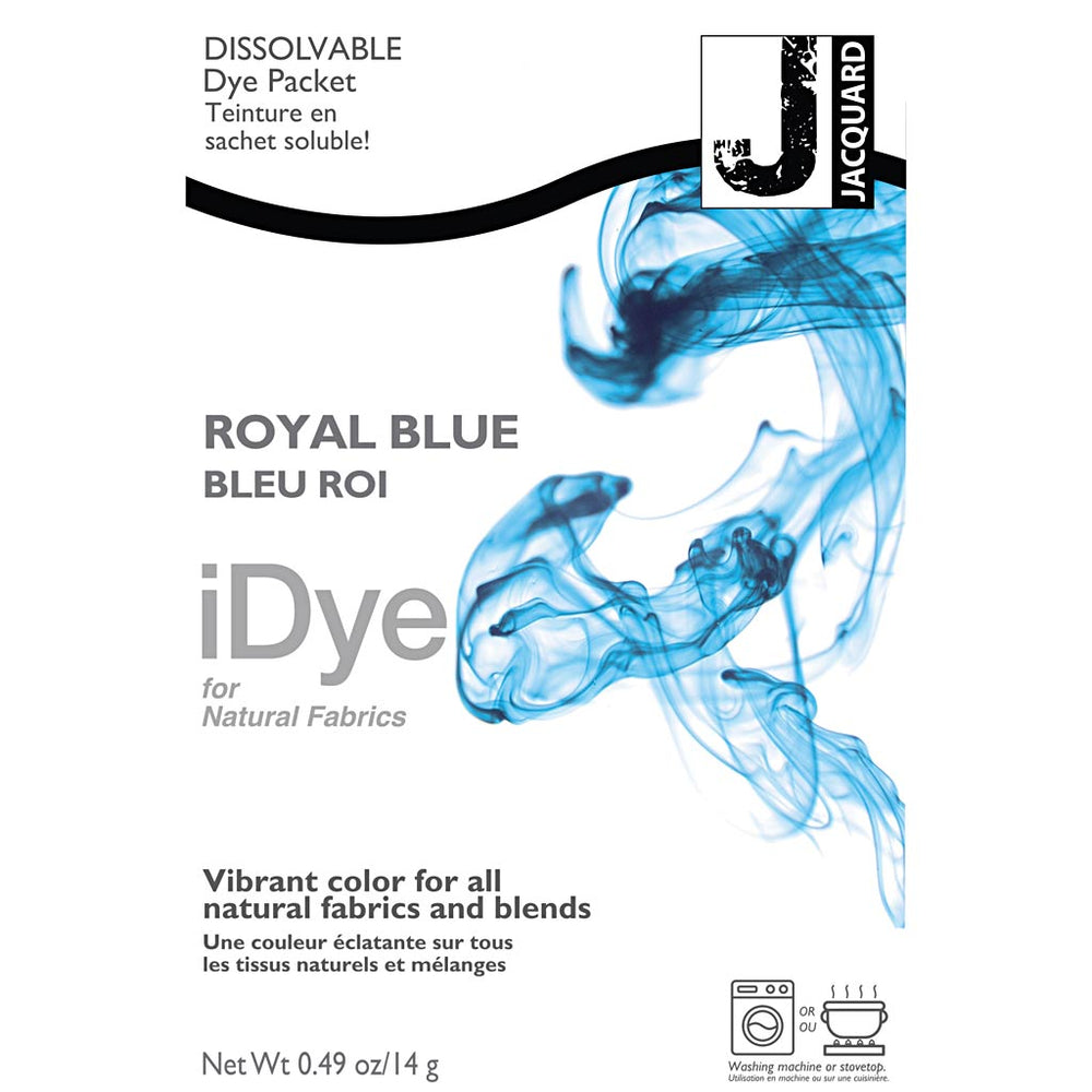 iDye Naturtekstiler, kongeblå, 14 g/ 1 pk.