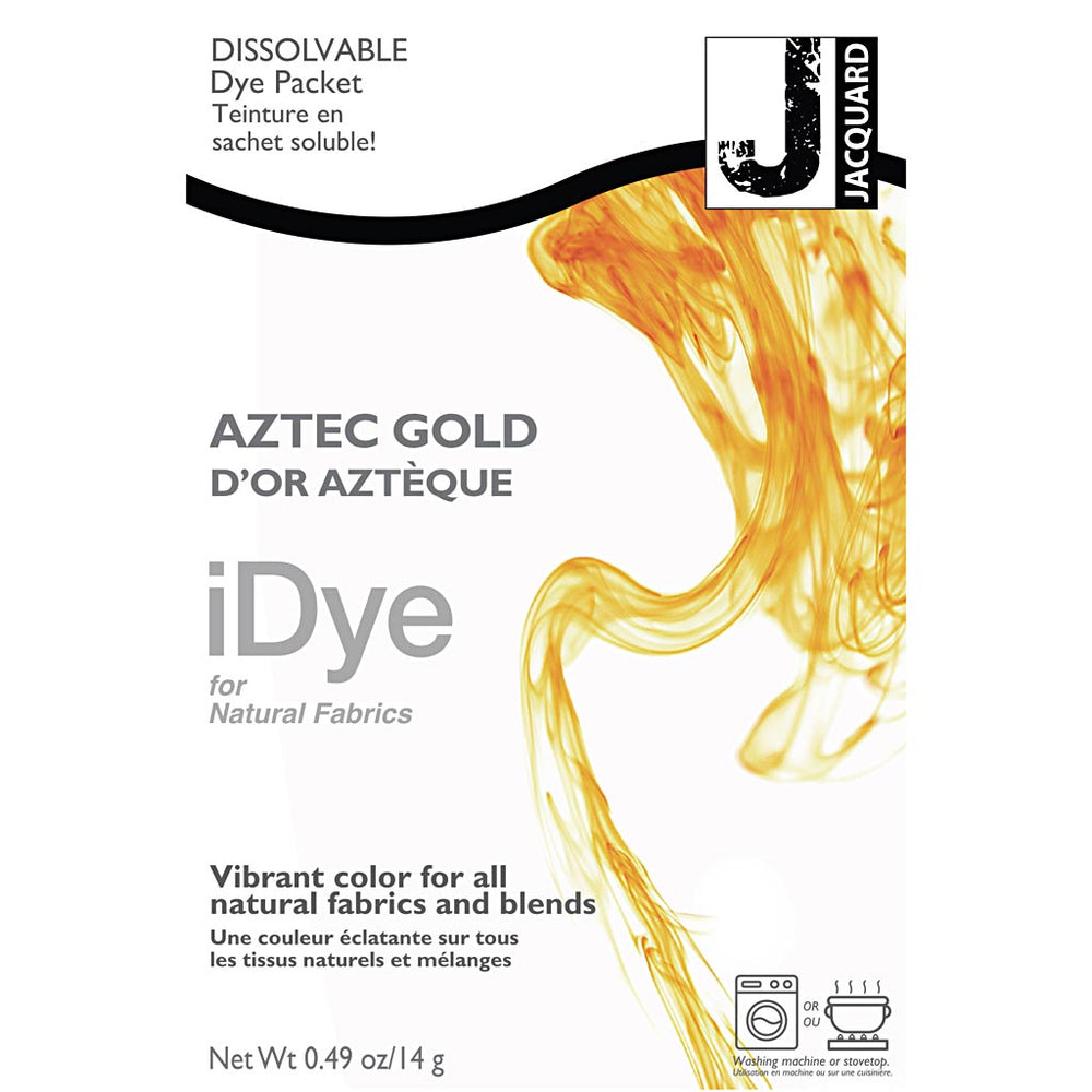 iDye Naturtekstiler, guld, 14 g/ 1 pk.