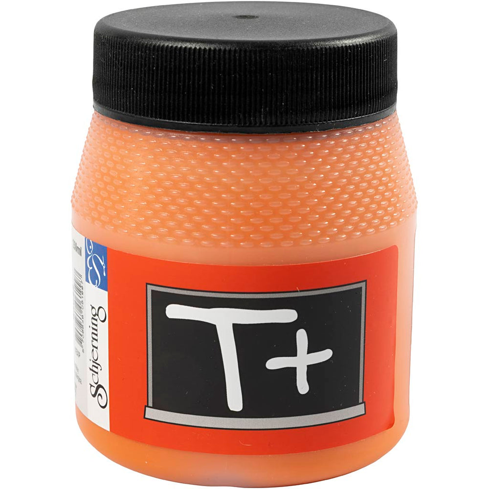 Tavlemaling, orange, 250 ml/ 1 pk.