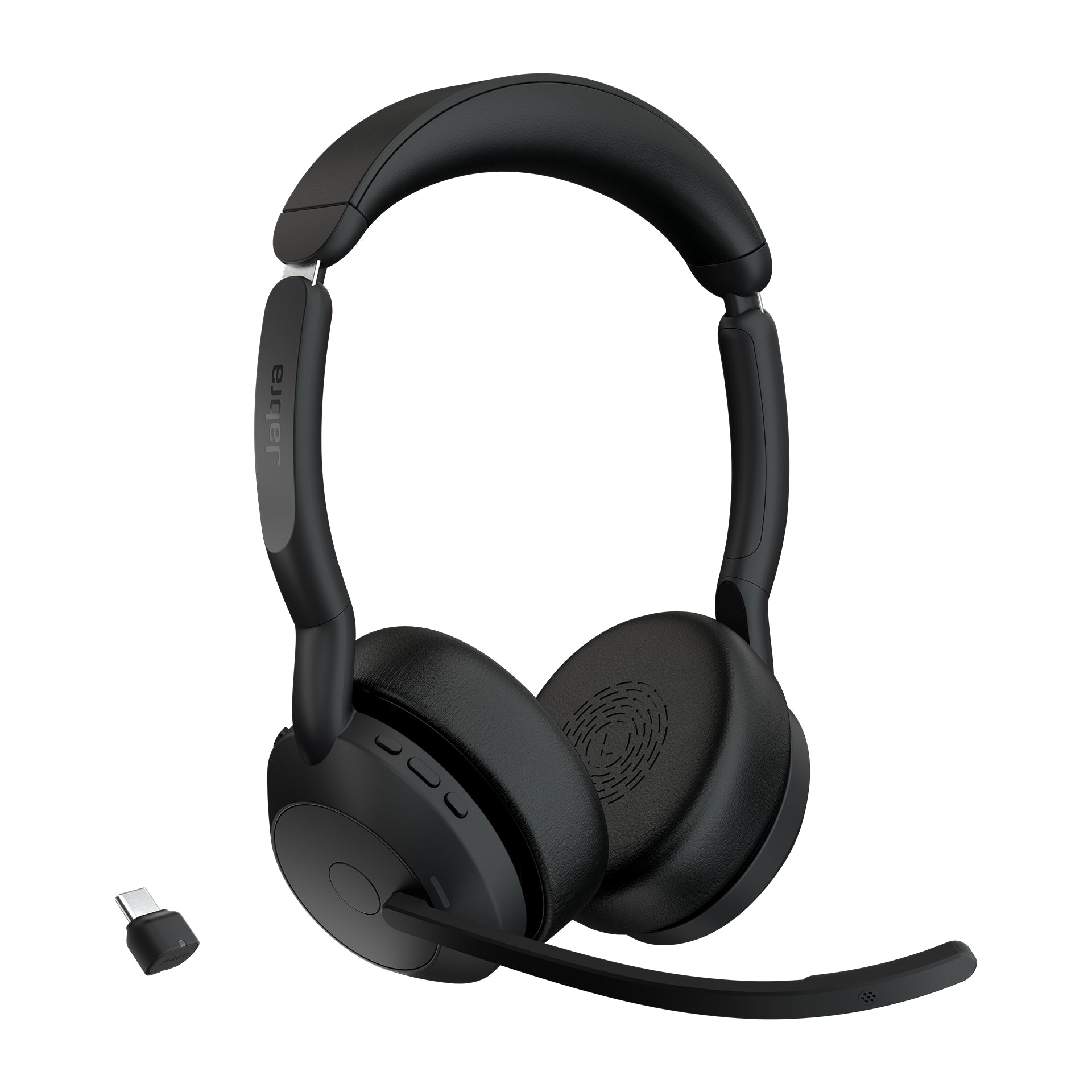 Jabra Evolve2 Trådløs Headset Sort
