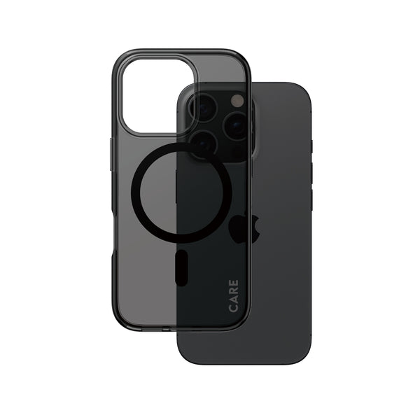 CARE by PanzerGlass Urban Combat Beskyttelsescover Røget Apple iPhone 16 Pro