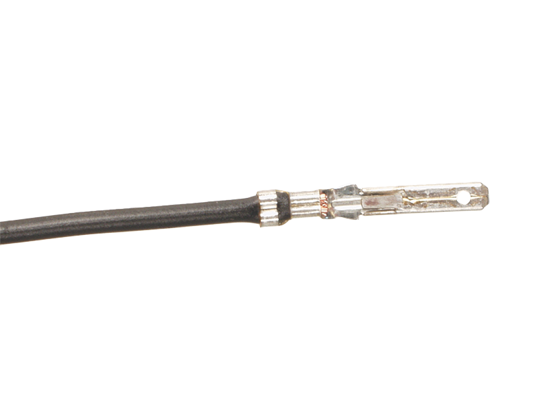 2,8 mm hanstik til iso stik med 13cm led