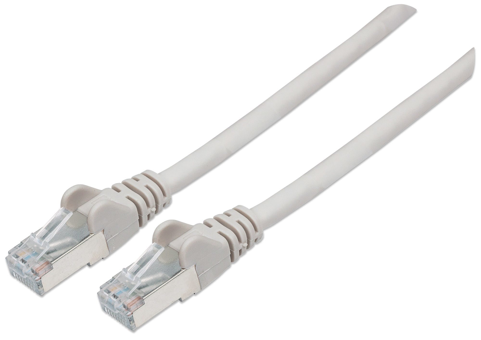 Intellinet Network Patch Cable, Cat6, 2m, Grey, Copper, S/FTP, LSOH / LSZH, PVC, RJ45, Gold Plated Contacts, Snagless, Booted, Lifetime Warranty, Polybag CAT 6 SFTP, PiMF 2m Patchkabel Grey