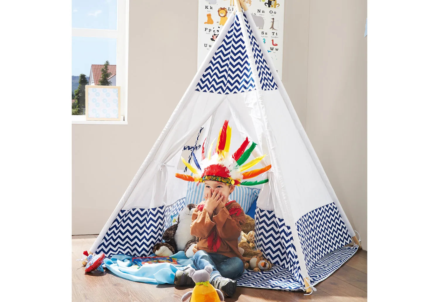 Pinolino Tipi Træ – Leg - Øvrigt legetøj - Legehuse og Tipier (358041)