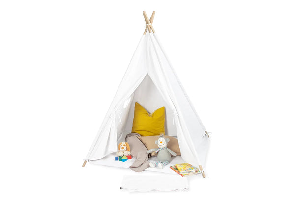 Pinolino Tipi-telt med bund, Aponi/Hvid