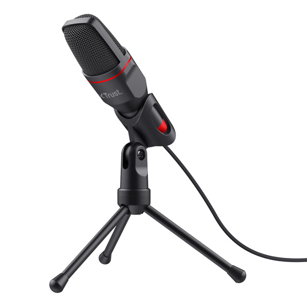 Trust Gaming GXT 212 Mico Mikrofon Kabling Omni-directional Sort