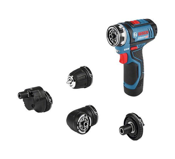 Bosch GSR 12V-15 FC Professional Bore-/skruemaskine Uden batteri Batteri og lader ikke inkluderet 1/4 unbrakosokkel