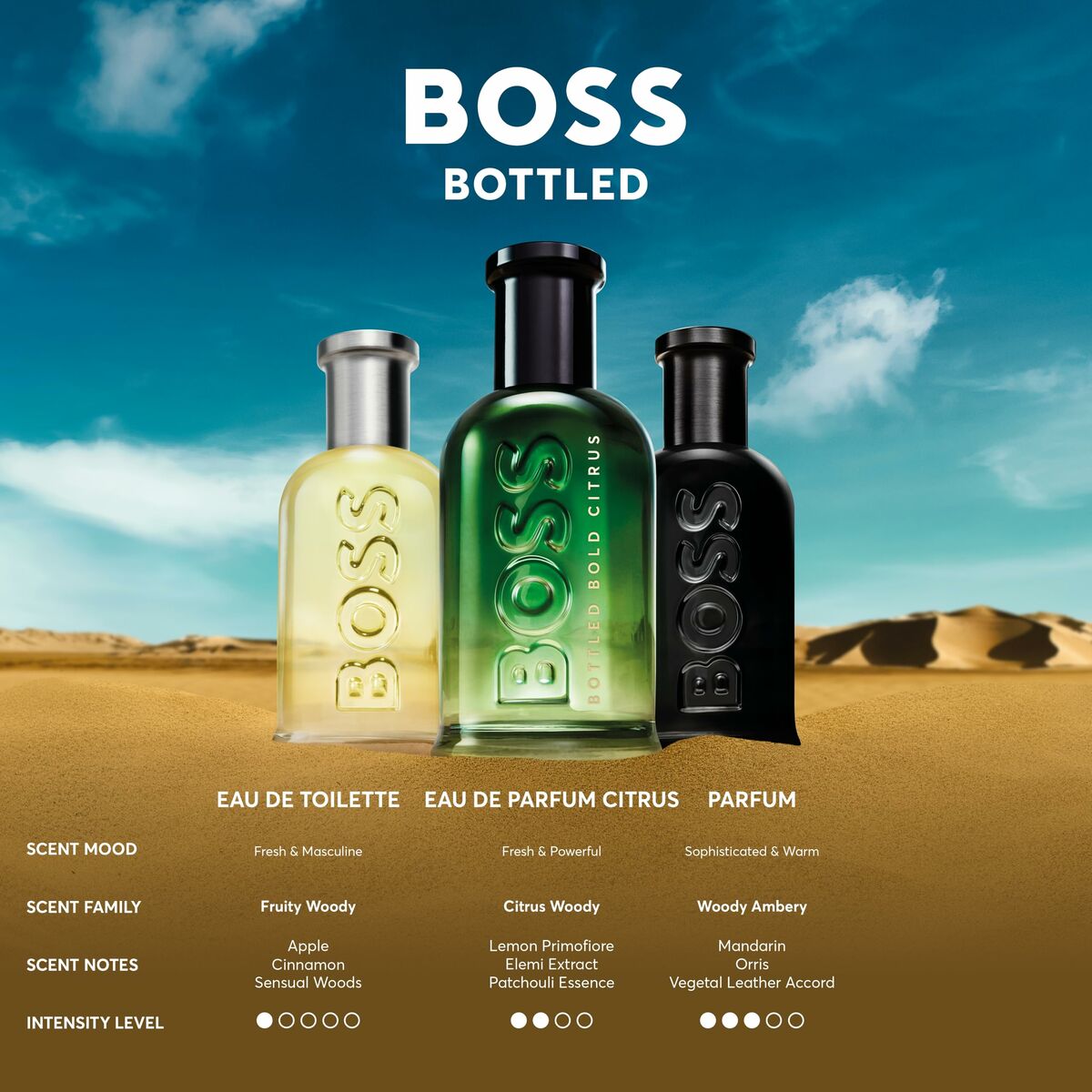 Herreparfume BOSS BOSS BOTTLED 50 ml
