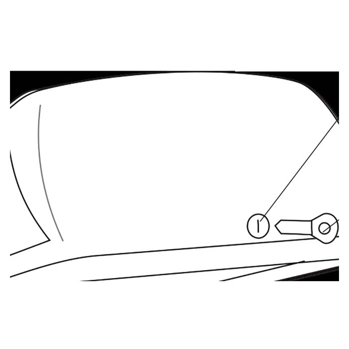 Smæklås til Thule tagboks - sikker lås til box og bagage - Thule