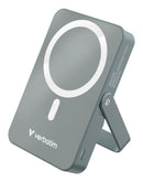 Verbatim Power Bank mit Standfuß mag.wireless 10000mA grau  32268