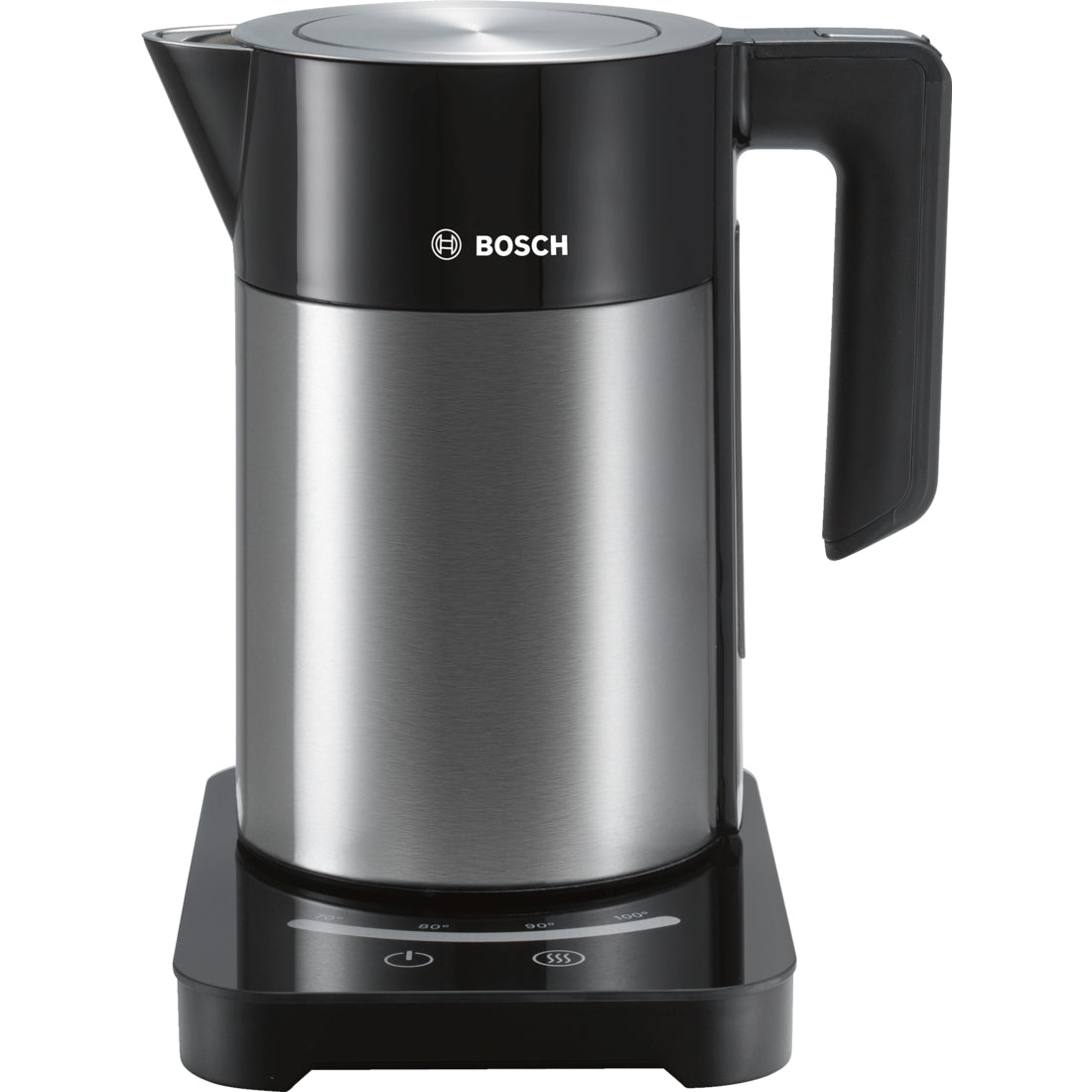 Bosch Kedel 1.7liter Rustfrit stål/sort