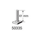 Thule T-SPOR skrue M6X61 - 20X20MM Firkant