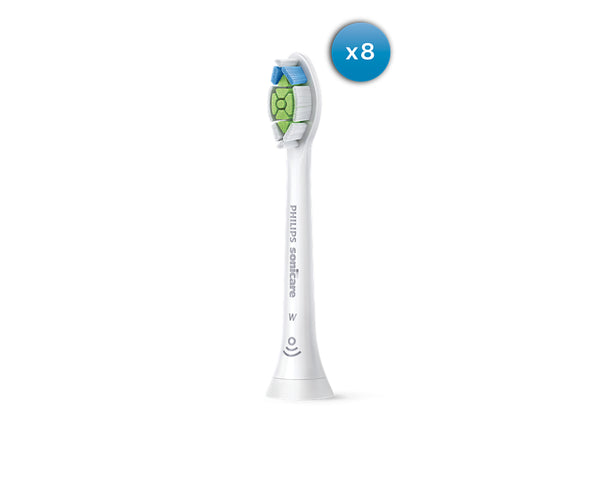 Philips Optimal White HX6068/87 Pakke med 8 børstehoveder