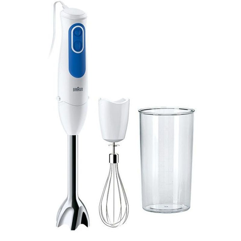 Braun Multiquick 3 MQ 3005 WH Cream Stavblender Hvid/blå