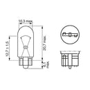Bosch Longlife pære W5W 12V - 2 stk.