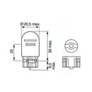 Bosch Pure Light pære W21/5W 12V