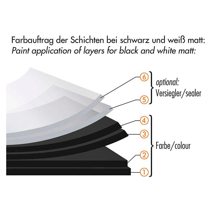 Foliatec spraysystem, 2x5L white mat, 2C sealer glossy