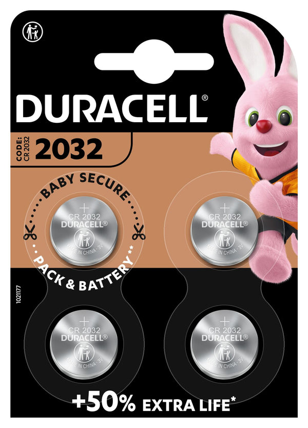 Duracell Knapcellebatterier CR2032