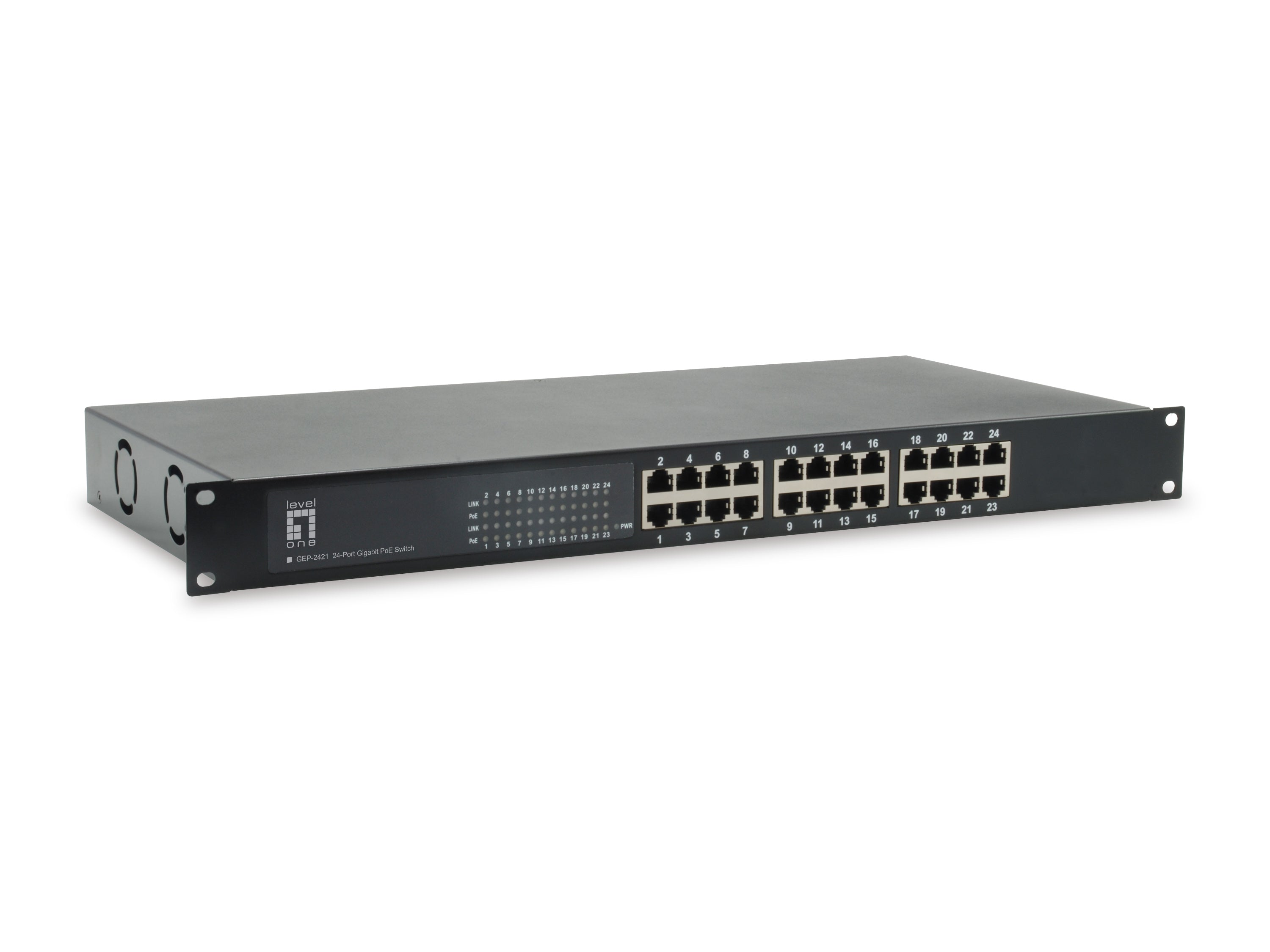 LevelOne GEP-2421W630 Switch 24-porte Gigabit  PoE+