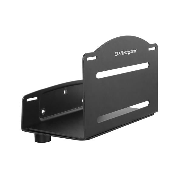 StarTech.com Wall Mount CPU Holder - Adjustable Width 4.8in to 8.3in - Metal - Computer Tower Mounting Bracket for Desktop PC (CPUWALLMNT) Beslag CPU