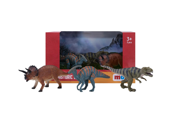 Mojo Dinosaur Sæt 2 (3 stk.), Forhistoriske dyr