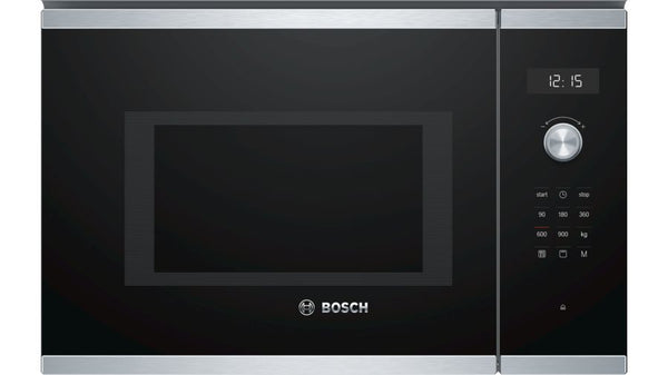 Bosch Serie | 6 BEL554MS0 Mikrobølgeovn med grill Rustfrit stål