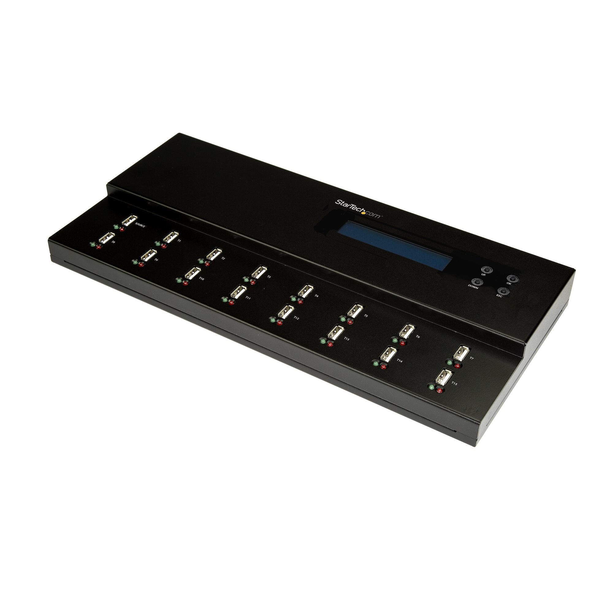 StarTech.com Standalone USB Duplicator - USB Duplicator and Eraser - USB 3.0, 2.0, 1.1 - 1 15 USB Flashdrive - USB Thumb Drive (USBDUPE115)