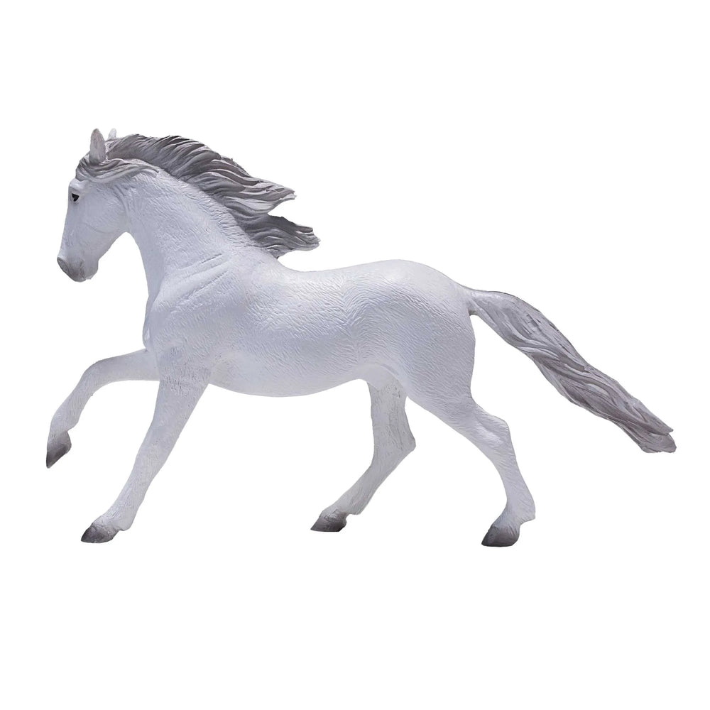 Lusitano hest figur 15 cm, kunststof – pædagogisk legetøj, 3+ år. Mojo