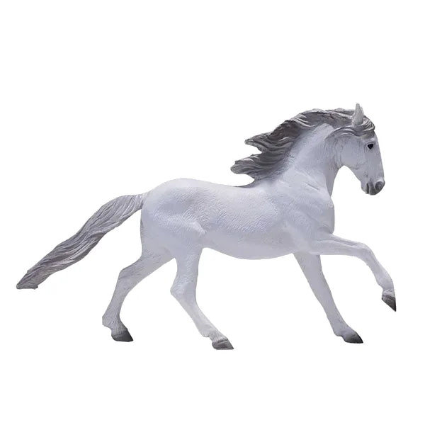 Lusitano hest figur 15 cm, kunststof – pædagogisk legetøj, 3+ år. Mojo