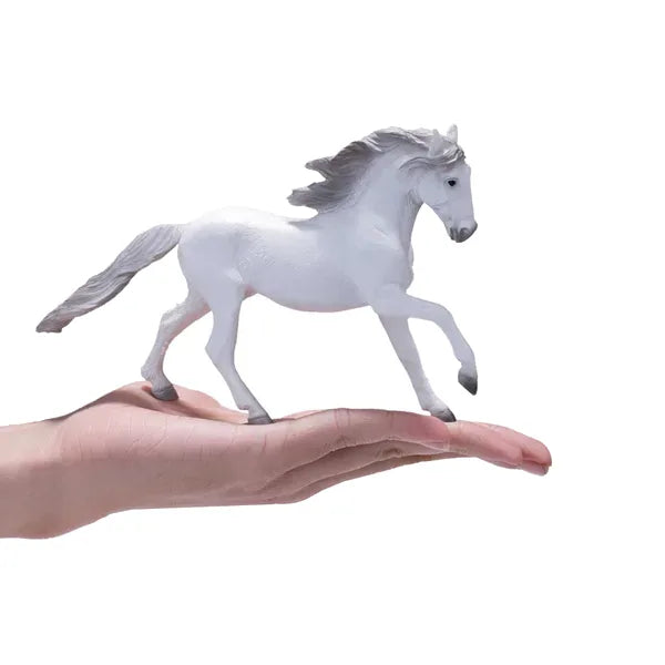 Lusitano hest figur 15 cm, kunststof – pædagogisk legetøj, 3+ år. Mojo