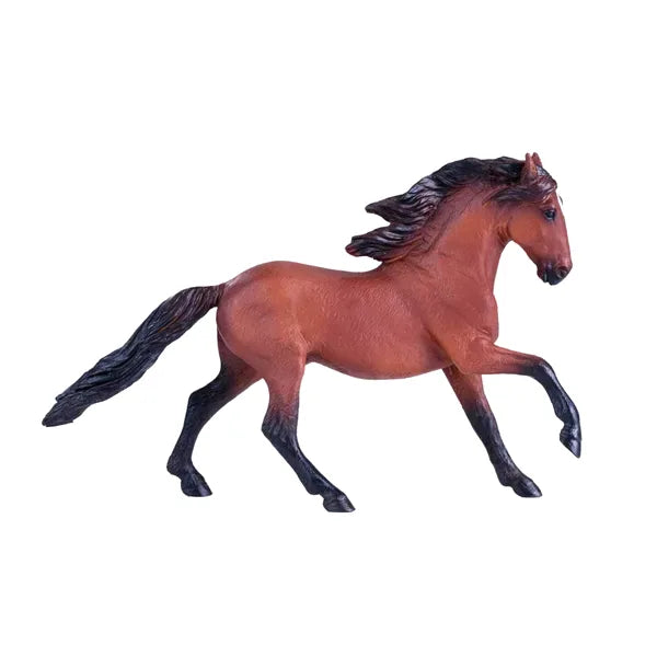 Lusitano hest figur 15,2 cm – blød plastik, sikker for børn fra 3 år | Mojo