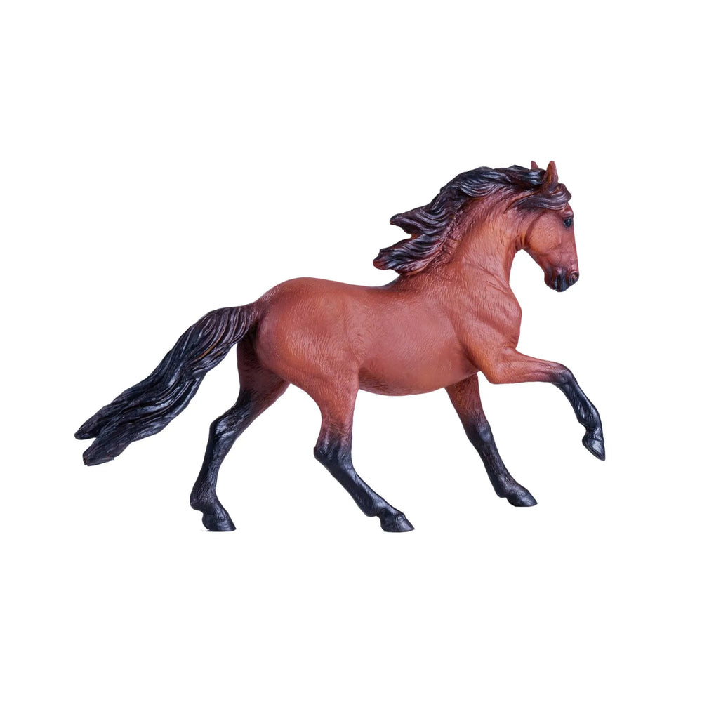 Lusitano hest figur 15,2 cm – blød plastik, sikker for børn fra 3 år | Mojo