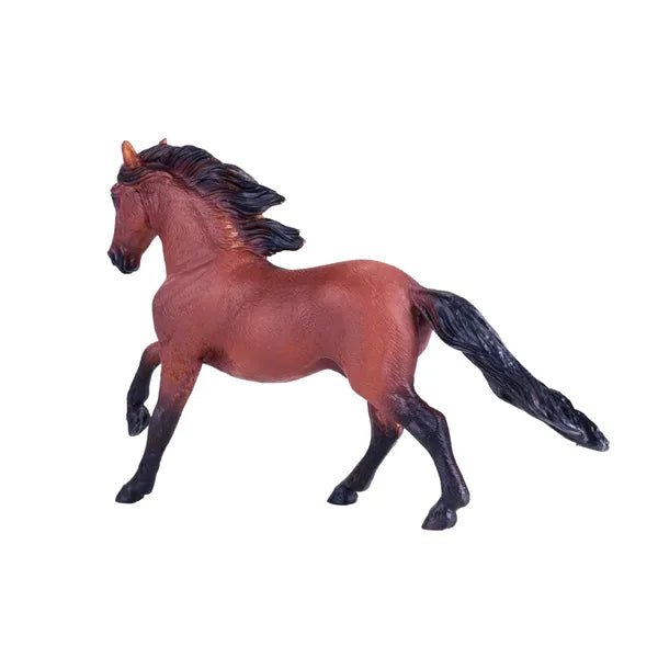 Lusitano hest figur 15,2 cm – blød plastik, sikker for børn fra 3 år | Mojo