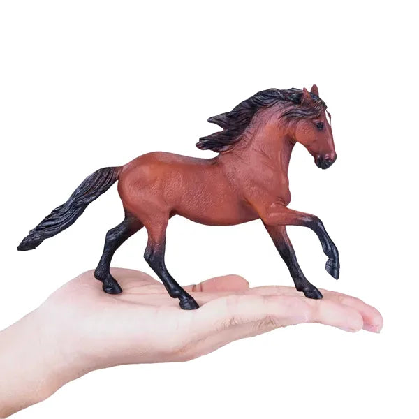 Lusitano hest figur 15,2 cm – blød plastik, sikker for børn fra 3 år | Mojo