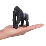 Silverback gorilla figur 8,6x5,2x9,1 cm - kunststof, CE-sikret legetøj, fra 3 år - Mojo