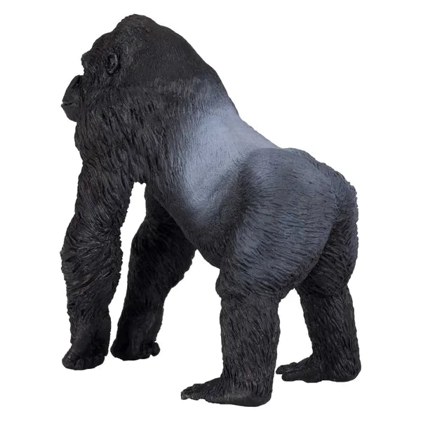 Silverback gorilla figur 8,6x5,2x9,1 cm - kunststof, CE-sikret legetøj, fra 3 år - Mojo