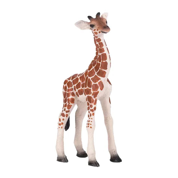 Girafføl legetøjsfigur 6,7 cm – realistisk plastikdyr til børn 3+ år, fri for ftalater – Mojo
