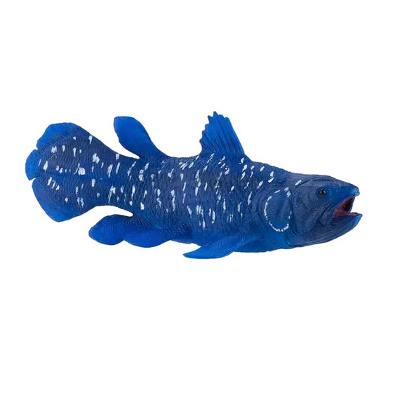 Coelacanths fisk legetøj 12 cm i kunststof, phthalatfri, til børn 3+ — Mojo