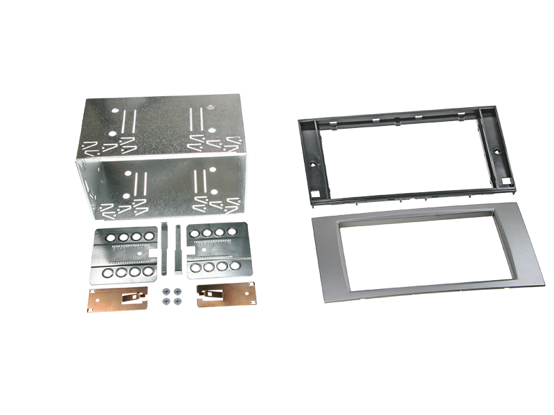 2-DIN kit Ford, farve sølv