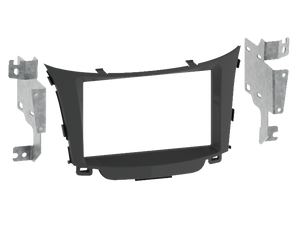 2-DIN kit Hyundai i30 3/2012-> sort