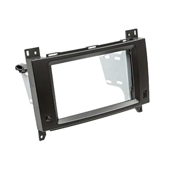 2-DIN kit Mercedes C169, W169, T245, W447 Sort